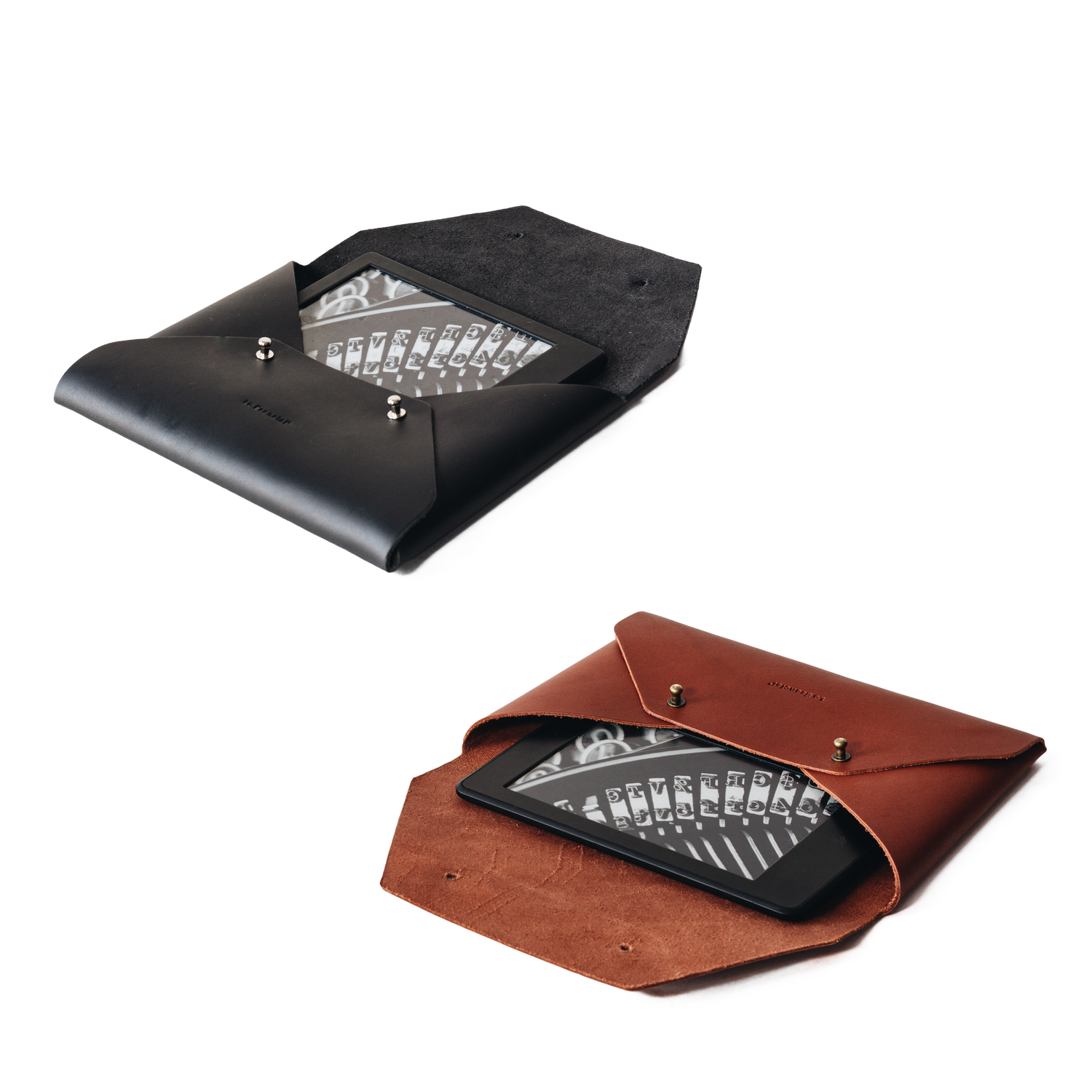 Seamless Leather Clutch
