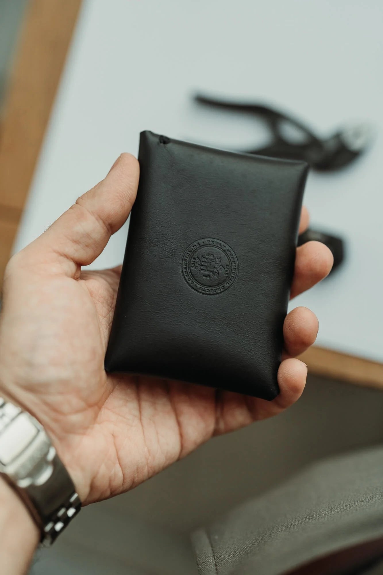 Leather Clutch Micro.