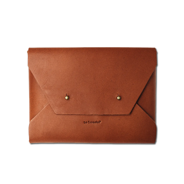 Seamless Leather Clutch