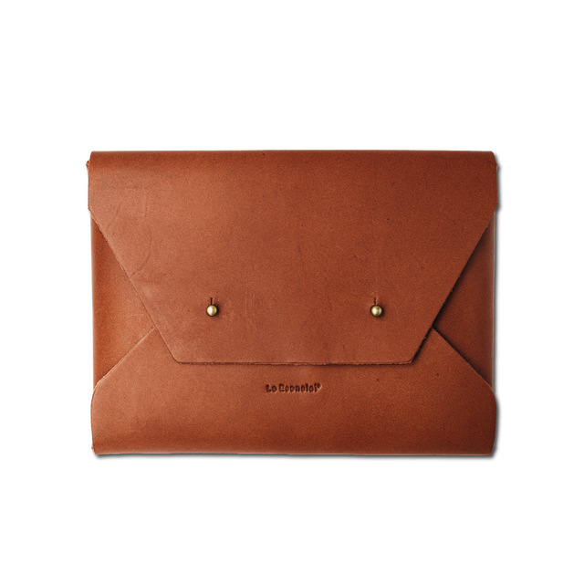 Seamless Leather Clutch