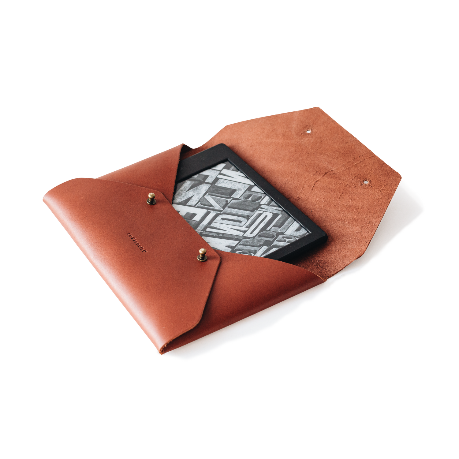 Seamless Leather Clutch