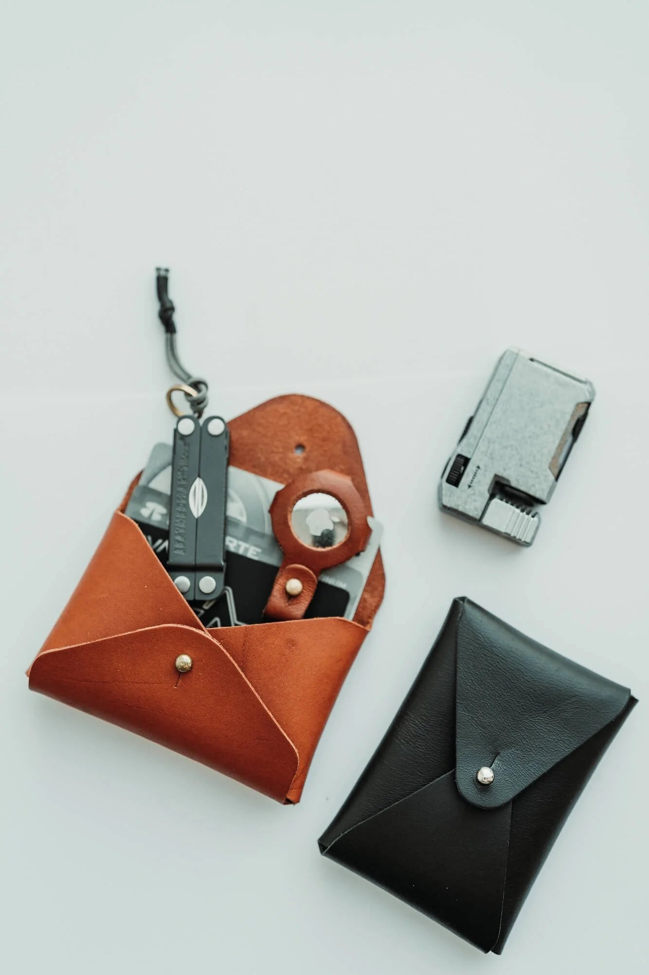Leather Clutch Micro.